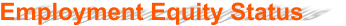 Employment Equity Status